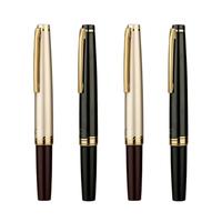 PILOT 百乐 Elite 95s 复刻限量款 墨水礼盒装 钢笔 14K金尖 酒红色 F尖