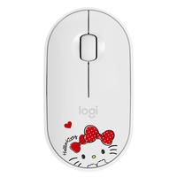 罗技 Pebble 2.4G蓝牙 优联 双模无线鼠标 1000DPI 玫瑰粉