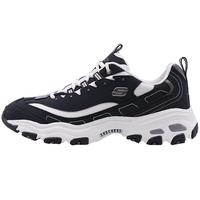 SKECHERS 斯凯奇 D'Lites 1.0 男子休闲运动鞋 52675/BLK 黑色/灰褐色 41.5