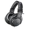 audio-technica 铁三角 M20x 耳罩式头戴式动圈有线耳机 黑色 3.5mm