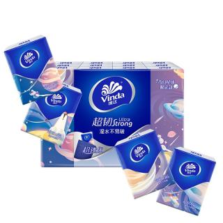 维达 超韧 手帕纸 4层8张18包(210*210mm)
