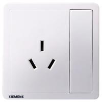 SIEMENS 西门子 Adela致典系列 5UB14533NC01 三孔一开插座 雅白