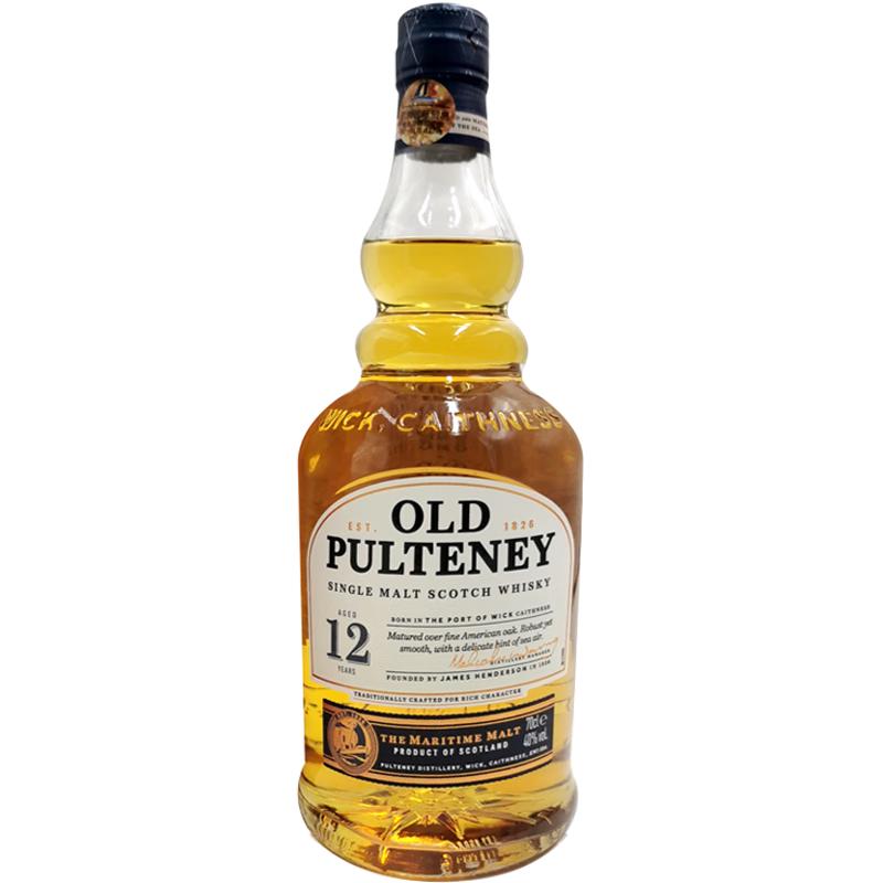 OLD PULTENEY 富特尼 12年 苏格兰 单一麦芽威士忌 40%vol 700ml 礼盒装