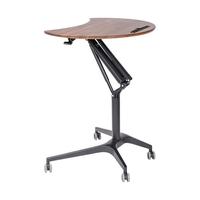 Humanmotion 松能 M6-B 单边升降电脑桌 胡桃木色 715mm