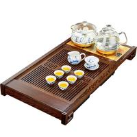 KAMJOVE 金灶 K-185 鸡翅木茶具套装 搭配G9茶炉+青花瓷茶具+茶渣桶