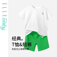 ELLE BABY儿童短裤薄款中大童夏季运动休闲裤宝宝清爽短裤中裤 黑色 150码