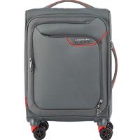 美旅2023行李箱商务拉杆箱男可扩展轻便软箱旅行箱QJ6 灰色 20英寸