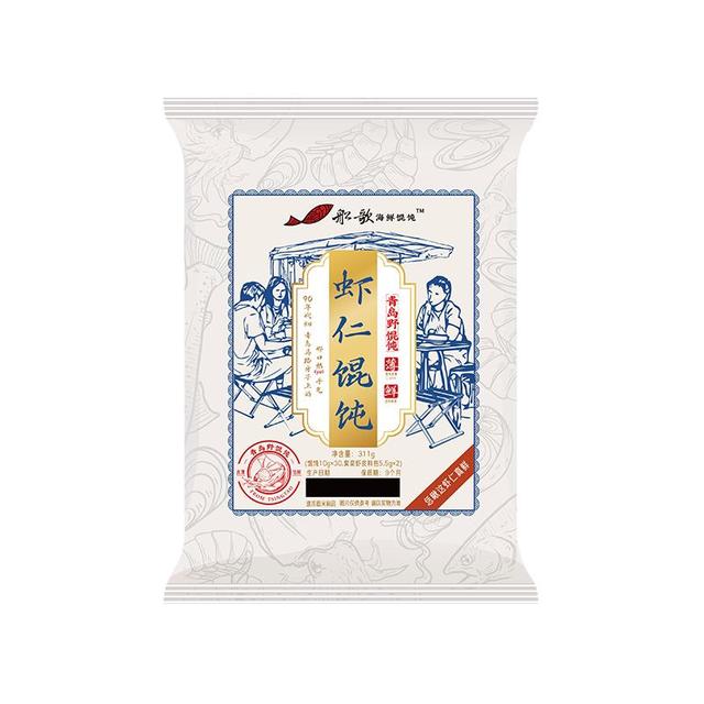 PLUS会员：船歌鱼水饺 鲜虾蟹籽云吞 311g