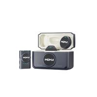 猛玛 MOMA Lark Mix 无线领夹麦克风猛犸手机相机直播vlog户外采访微小型纽扣收音麦 全能版 标配