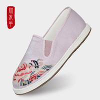 加米羊 老北京布鞋女士千层底民族风平底鞋休闲汉服古风国风新中式