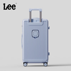Lee 高颜大容量加厚行李箱拉杆箱登机箱旅行密码箱子丁香紫28英寸 28英寸 ·长途
