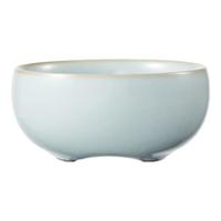 雅瓷汝窑主人杯单杯功夫茶杯陶瓷家用品茗杯冰裂釉天青色禅定杯礼盒装 汝窑禅定杯（一只装） 70ml 1只