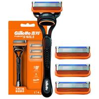  Gillette/吉列 五层刀片 男士剃须刀 刀架 刀头  1刀架4刀头