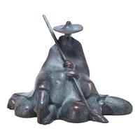 阿斯蒙迪 沃尔夫冈·科特 Wolfgang Kreutter《牧羊人II》23cm 1982 铜