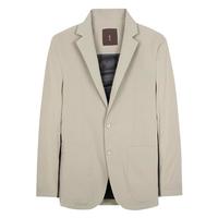 才子羽绒服西装外套男士24秋冬新潮时尚保暖加厚西服上衣商务单西