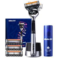 Gillette 吉列 手动剃须刀礼盒 致顺love （1刀架4刀头1底座1须泡）