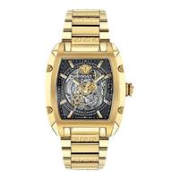 范思哲(VERSACE)手表男时尚瑞士男表高奢全自动机械男士手表/ VE9J00124 金色【机械表】