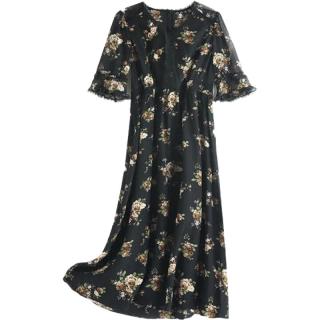 今日必买：帕罗 断码清仓！100%桑蚕丝 夏季真丝连衣裙 高奢