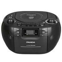 熊猫（PANDA） 熊猫107便携收音机磁带CD播放机录音机多功能面包机英语小型播放器收录卡带光碟 CCD107标配+8GTF