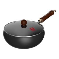 康巴赫（KBH）炒锅铁锅无涂层24cm平底家用炒菜锅精铁锅 24cm