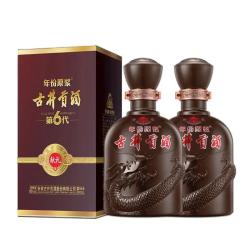 古井贡酒 年份原浆献礼 浓香型白酒 50度 500mL*2瓶 双瓶装