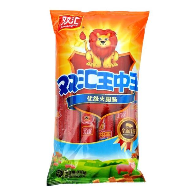双汇 王中王 优级火腿肠 270g