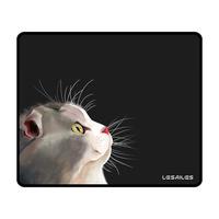 LESAILES 飞遁 鼠标垫  300*250*3mm 可爱猫咪