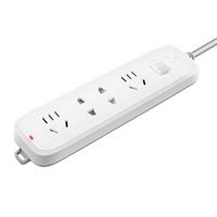 BULL 公牛 B5系列 GN-B5220 新国标总控插排 二位两孔+二位五孔 3m