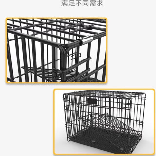 狗笼子小型犬泰迪猫笼带厕所分离中型柯基室内家用大型宠物别墅窝