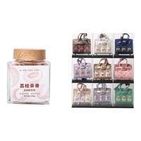 李陌茶茉莉茶膏方罐云南普洱熟茶膏茉莉花茶玫瑰桂花荔枝速溶便携 荔枝茶膏 100g*1罐 （混发）小包*1