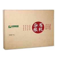 BBCA FOOD 丰原食品 有机杂粮 2.4kg 礼盒装(黑豆+红豆+绿豆+黄小米+燕麦仁+玉米糁+高梁米+黄豆 )