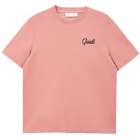 杰克·琼斯（JACK&JONES）男装夏季法斗狗短袖潮简约多色纯棉短袖T恤上衣男224101126 E14 砖尘 170/92A/S