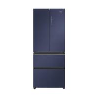Haier 海尔 BCD-410WLHFD4DB1U1 风冷多门冰箱 410L 晶釉蓝