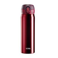 THERMOS 膳魔师 保冷保温杯樱桃红500ml不锈钢水杯男女学生杯子JNL-500 送礼