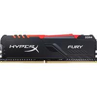Kingston 金士顿 Fury系列 DDR4 3200MHz RGB 黑色 台式机内存 灯条 16GB HX432C16FB3A/16-SP