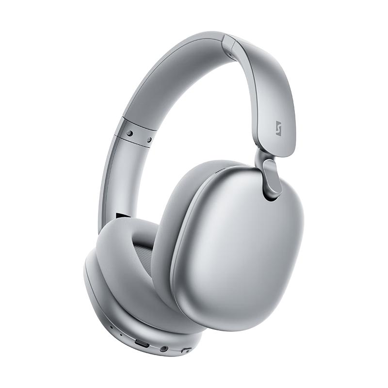 蛇圣 探索者 ANC主动降噪 银灰色 头戴式蓝牙耳机