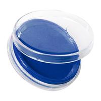 wilion 惠朗 6154 圆形快干印台 80mm 蓝色 单个装