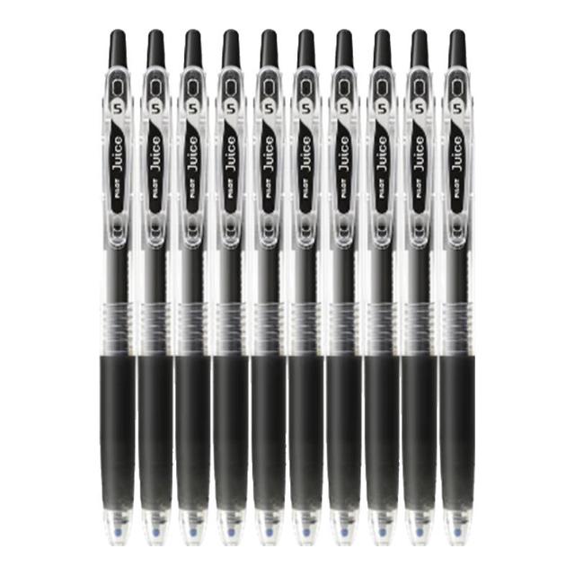 百乐 Juice LJU-10EF 按动中性笔 黑色 0.5mm 10支装