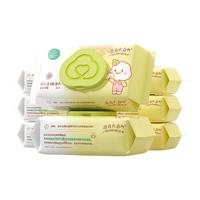 Purcotton 全棉时代 婴儿棉湿巾 80抽*8包
