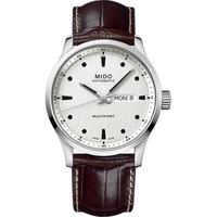 美度(MIDO)瑞士手表 舵手系列 千禧款 长动能 商务休闲 自动机械皮带男表