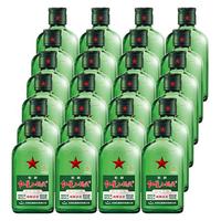 红星 二锅头 纯酿清香 小绿瓶 43%vol 清香型白酒 100ml*24瓶 整箱装