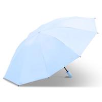 天堂伞全自动太阳伞防晒防紫外线遮阳伞便携折叠反向晴雨伞两用女男 净空蓝