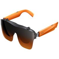 魅族StarV View 智能AR眼镜 可链接ps5游戏机 600度调节观影游戏机DP直连【曙光橙+hdmi转接器套装】