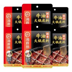 海底捞 醇香牛油 火锅底料 150g*6袋