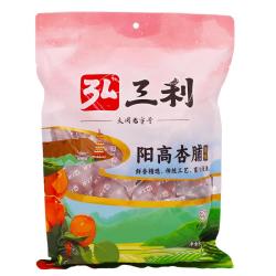 弘三利 铺子杏干杏脯400g 甜口蜜饯果脯水果干办公室休闲零食零嘴小吃 阳高杏脯400g（原味偏甜）