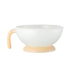 Combi 婴儿辅食碗儿童餐具宝宝牛奶杯小碗便携碗盘食品级双耳碗可蒸煮 易握大碗（橙）260ml