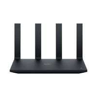 华为 HUAWEI 路由器AX6 new网线套装 黑色 Wi-Fi6+ 7200Mbps 家用高速全屋覆盖大户型