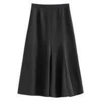 FANSILANEN 范思蓝恩 女士半身鱼尾裙 22FS2036 黑色 M