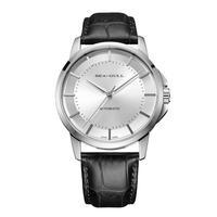 SEA-GULL 海鸥 国民系列 40毫米自动上链腕表 819.12.6066 白盘黑带