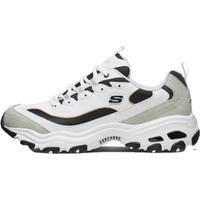 SKECHERS 斯凯奇 D'lites 1.0 男子休闲运动鞋 666114/WLGY 白色/浅灰色 42